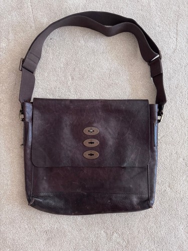 Classic mulberry brown - brown, leather