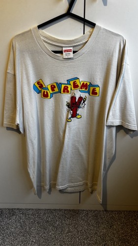 Supreme dynamite tee white - supreme,