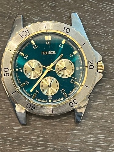 Nautica day date subdial - d7,