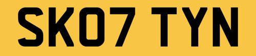 Scott scotty number plate - scott,