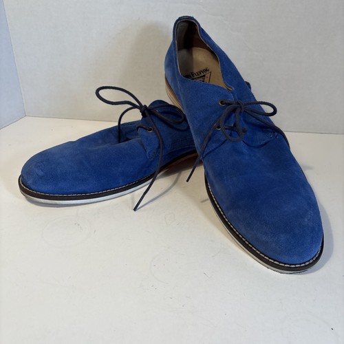 John flufvog blue suede - flufvog,