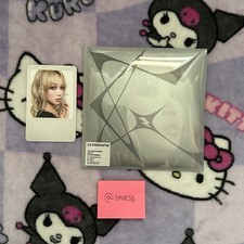 Le Sserafim CRAZY Album Chaewon version with photocard