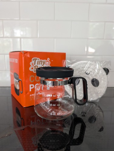 Tiny brew coffee pot - -,