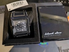 Black Dice Industries BD-047-03 Leather Strap Watch BNIB