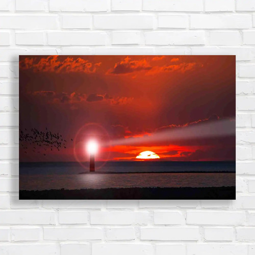 Spectacular sunset seascape - spectacular,