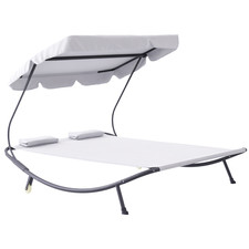 Outsunny Garden Double Hammock