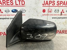 MITSUBISHI EVO 7 8 9 PASSENGER LEFT SIDE WING MIRROR BLACK WM 309