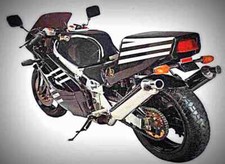 A4 Metal Sign Norton F1 91 1