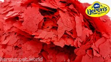 HERONS Premium Colour Enhancing Flakes TROPICAL FISH FOOD Cichlid Guppy Goldfish