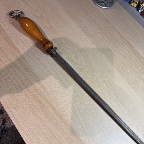 Vintage butchers sharpening - vintage,