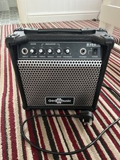 Gear 4 Music 15 Watt Bass Guitar Amplifier Amp Black  Tested Working