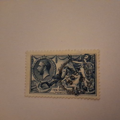 1934 blue seahorse - --,