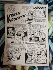 Mick Anglo original comic book