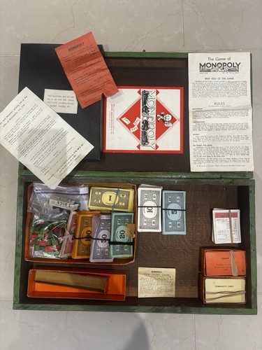 Monopoly game rare waddington - monopoly,
