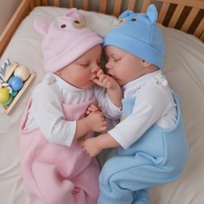 17" Reborn Baby Doll Twins Boy