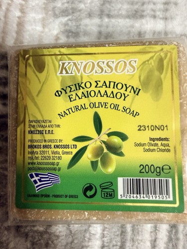 Knossos natural olive oil soap - knossos,