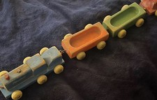 PLAYSKOOL Wooden Train Pull