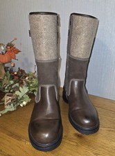 NEXT Performance Collection Yard Boots, Size 4, Leather - Suede - Felted Outer 