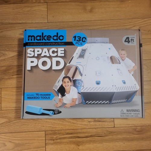 Makedo space pod cardboard - makedo,