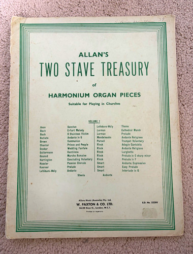 Paxton allan s two - allan's,