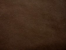 Chestnut brown stretch faux suede  0.9mm  - 7.5" x 14"  ZM013