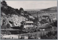 L&CB Tramway Car no 4 climbing the Little Orme 1950s Railway Postcard Unposted