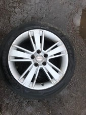 GENUINE 10-18 SEAT ALHAMBRA 17 INCH ALLOY WHEEL GOODYEAR 225 45 17 - 7N5601025A