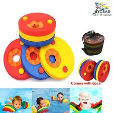 Kids Swimming Float Discs Foam Swim Arm Bands Pool Set for Children(6 pcs/Set)