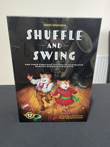 Shuffle and swing board - and, game