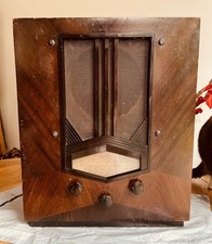 MARCONI valve Radio 1930s Untested 