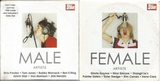 MALE/FEMALE ARTISTS - 2 DISCS