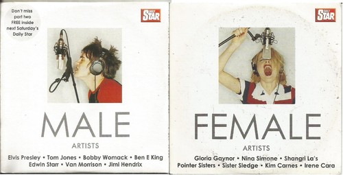 Male female artists 2 discs - male/female,