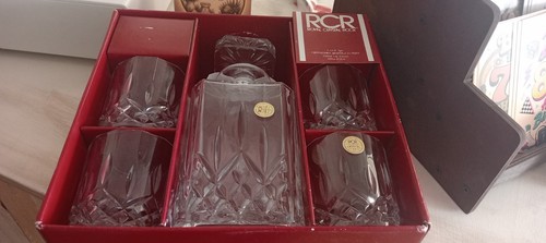 Rcr italian crystal decanter - rcr,