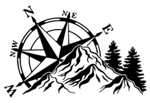 Foot xxl36 mountain compass - mountain,