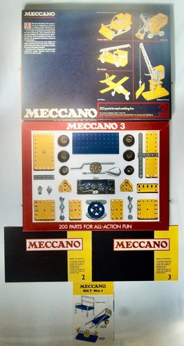 Vintage 1970s meccano set - vintage, 3