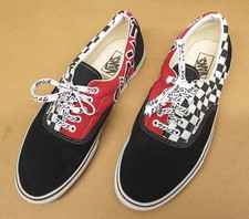 Vans (Limited Edition Japan Katakana Red Black Checkered Shoe) UK Size 11 Unisex