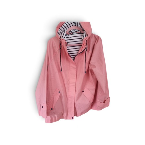 Bonmarche ladies pink raincoat - pink,