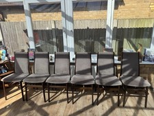 Set Of 6 Farstrup Danish Teak Dining Chairs MCM/Vintage/Denmark/Scandinavian