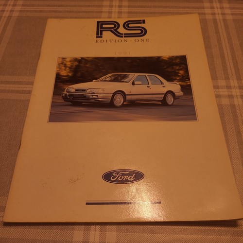 1991 ford brochure - rs, rs