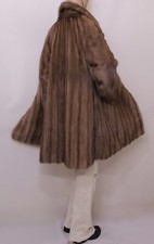 REAL MINK FUR SAGA SABLE HUE