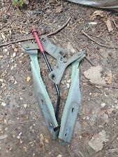 NISSAN MICRA K12 5 DOOR  BONNET HOOD HINGES PAIR GREEN 