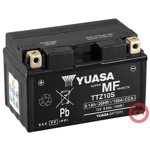 Yuasa ttz10s battery - yuasa, ytz10s