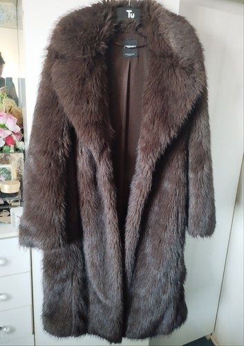 Fashion faux fur ladies coat - faux,