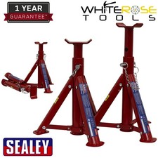 Sealey Axle Stands (Pair) 2tonne Capacity per Stand - Folding Type Mechanic 