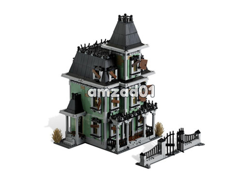 Moc haunted house - moc, (10228)