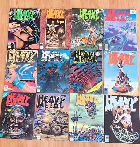 Heavy metal magazine all - heavy,