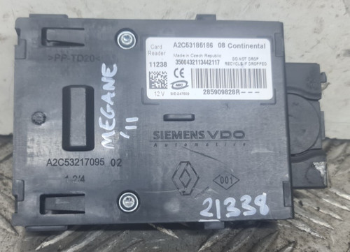 Renault megane key card - renault,
