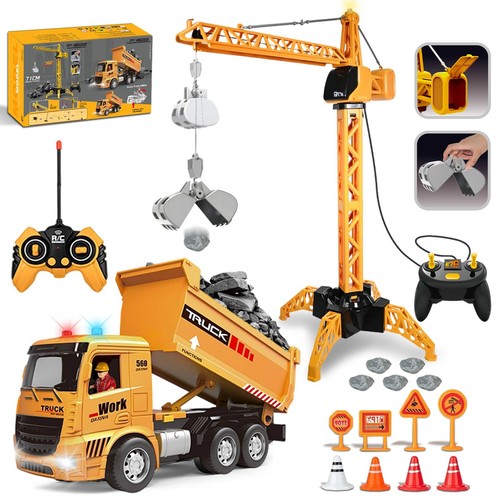 Crane truck toy lot - crane, 2.4ghz