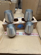 Stainless steel stemless wine - steel,