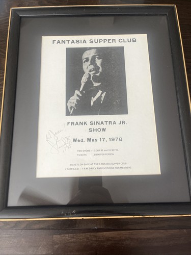 Frank sinatra autographed - sinatra,